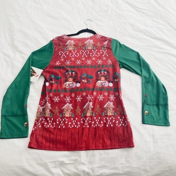 ModCloth Hardy Har Holidays Top in XL by FauxReal - Picture 6 of 10